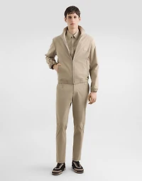 Nylon canvas trousers