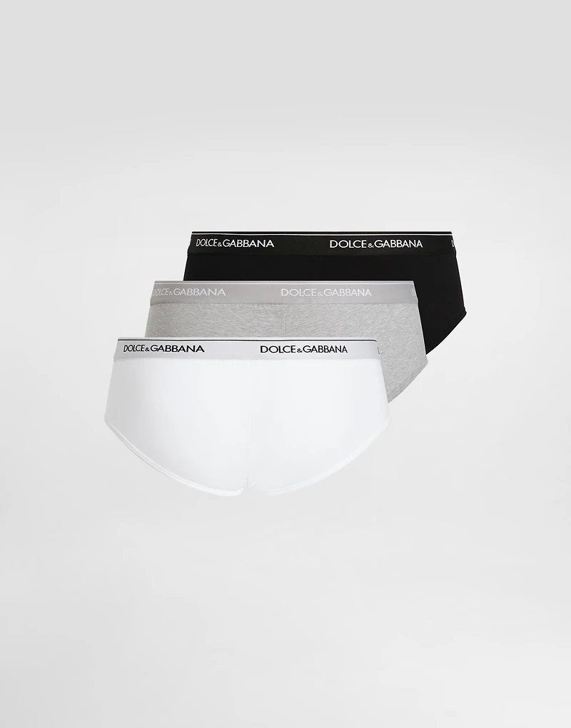 Stretch jersey regular-fit Brando briefs 3-pack