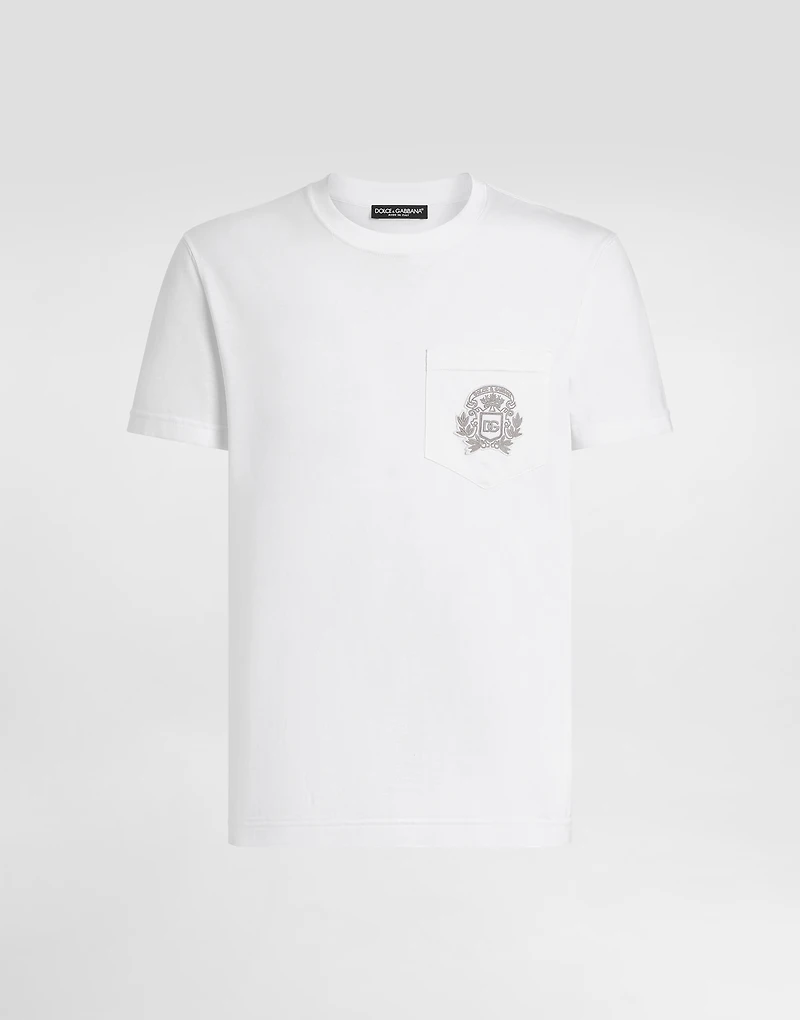 Cotton t-shirt with embroidery