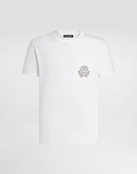 Cotton t-shirt with embroidery
