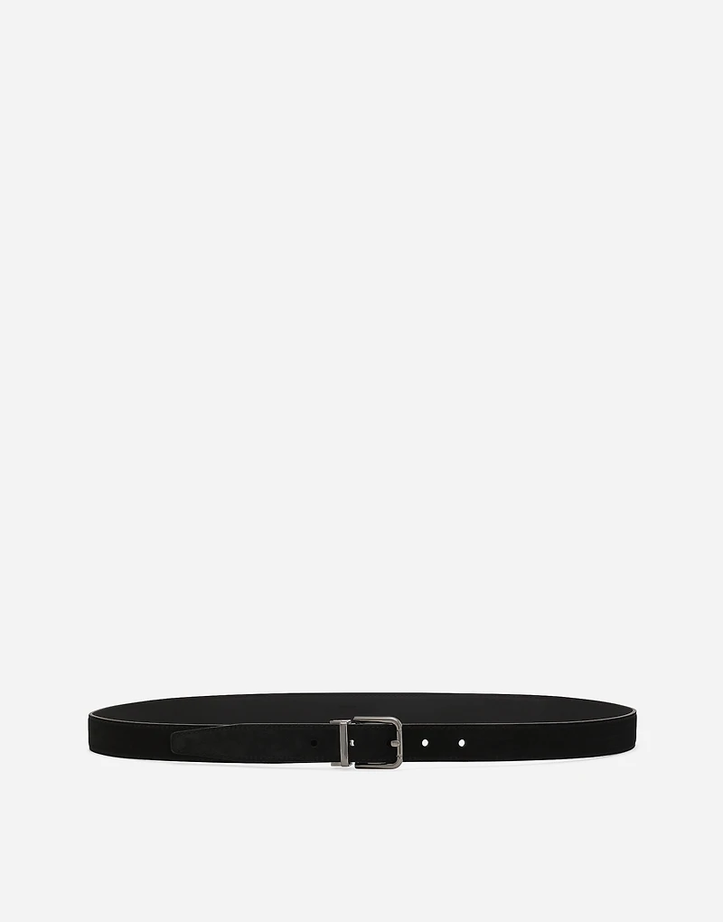 Suede belt