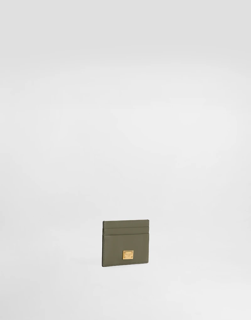 Plongé calfskin card holder