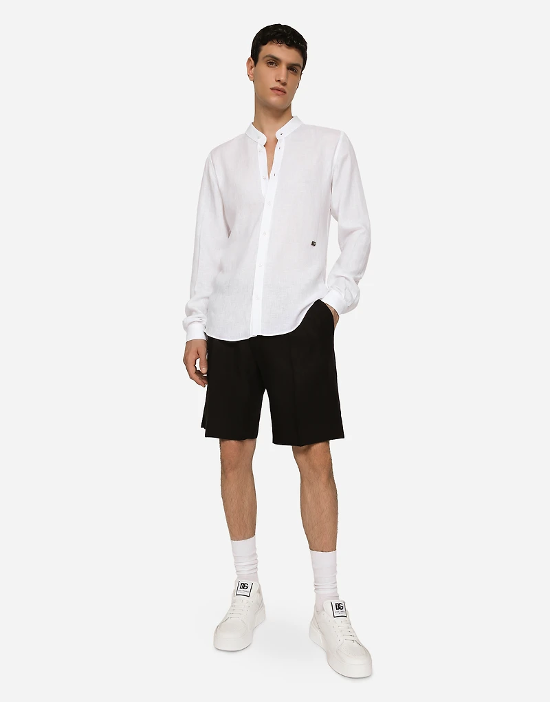 Linen shorts