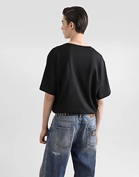 Cotton V-neck T-shirt