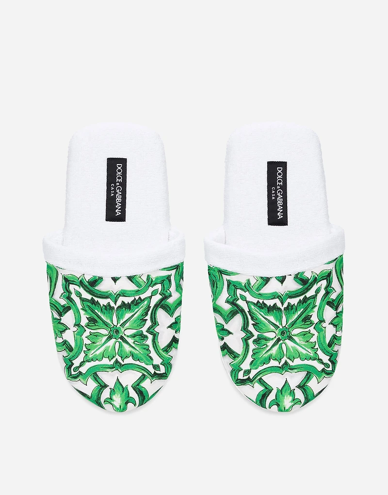Cotton Terry Slippers