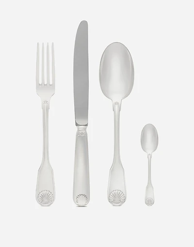 4-Piece German Silver Flatware Set