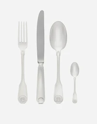 4-Piece German Silver Flatware Set