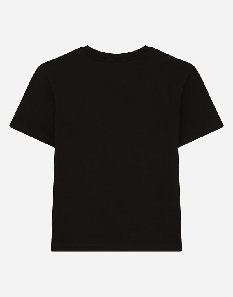 Jersey T-shirt with DG Milano logo