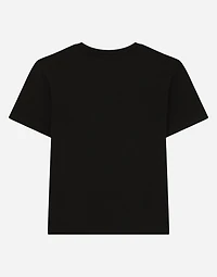 Jersey T-shirt with DG Milano logo
