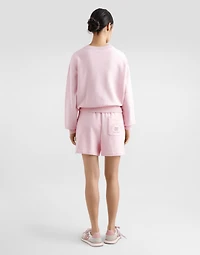 Jersey sweatshirt with raised DG embroidery