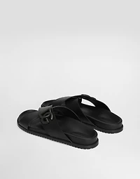 Calfskin sandal