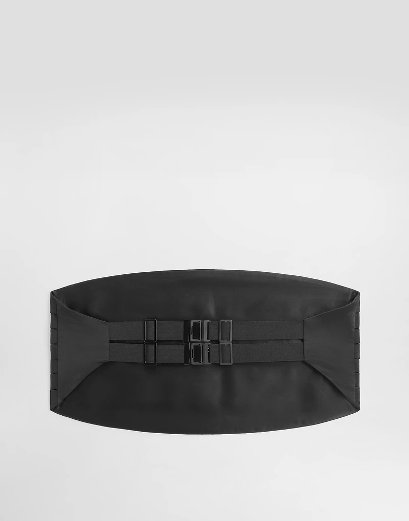 Satin tuxedo cummerbund