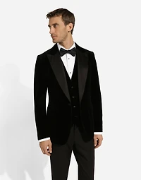 Velvet tuxedo jacket