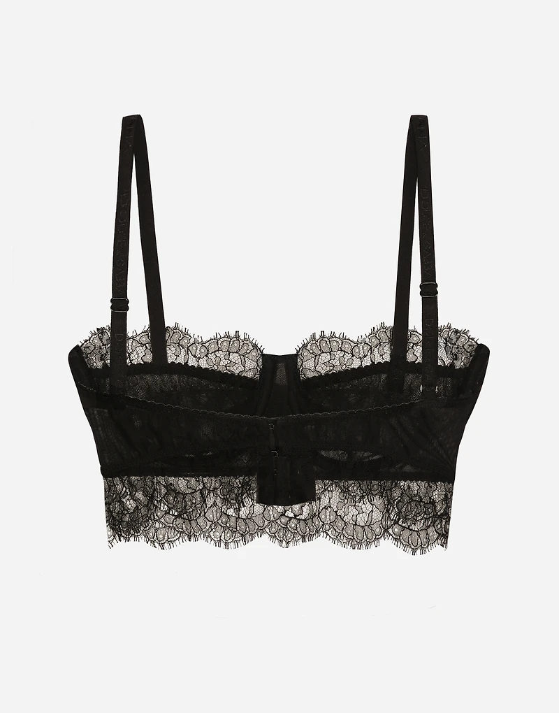 Lace balconette bralette