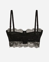 Lace balconette bralette