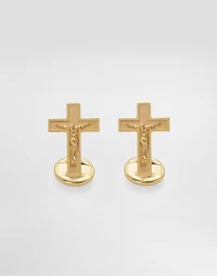 Sicily Cufflinks
 18 carat yellow gold and rubies