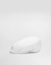 Cotton gabardine flat cap