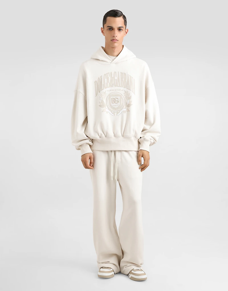 Hoodie with embroidery