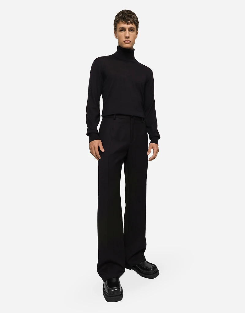 Extra-fine cashmere turtleneck sweater