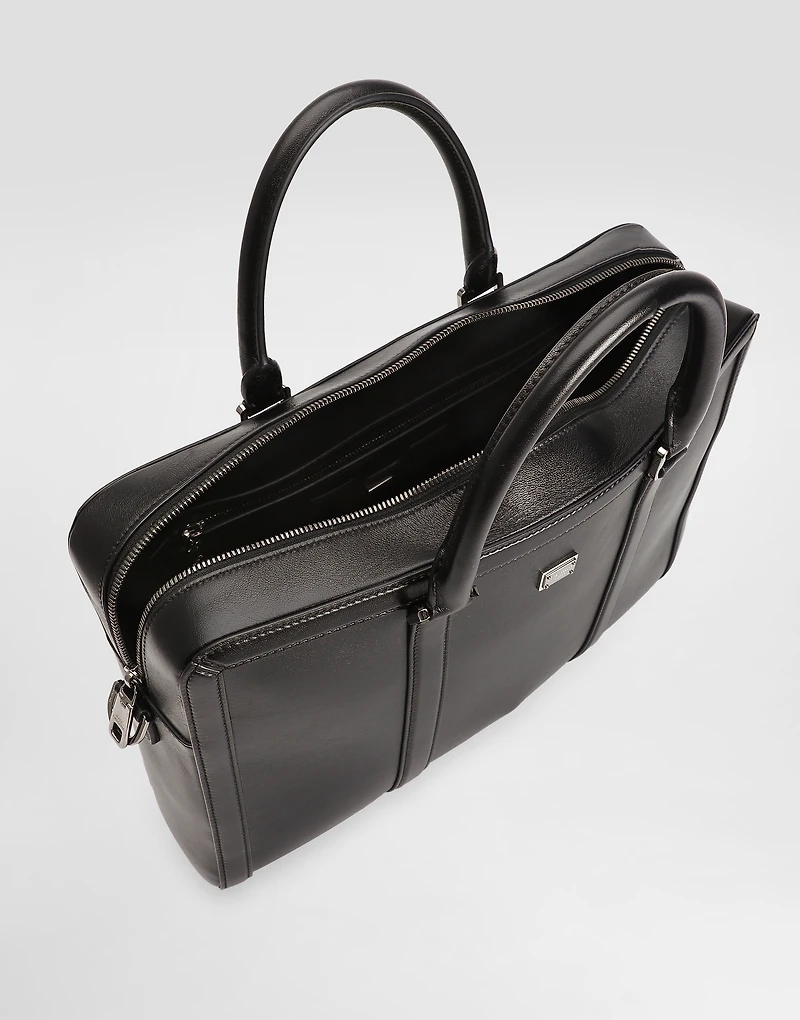 Calfskin briefcase