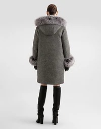 Cashmere turtleneck pullover