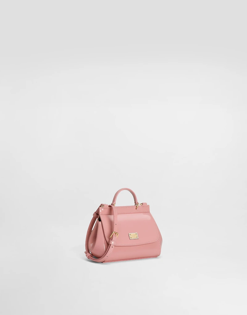 Patent leather Sicily crossbody bag