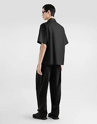 Poplin trousers