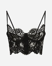 Lace balconette bralette