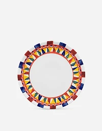 Set 2 Porcelain Dinner Plates