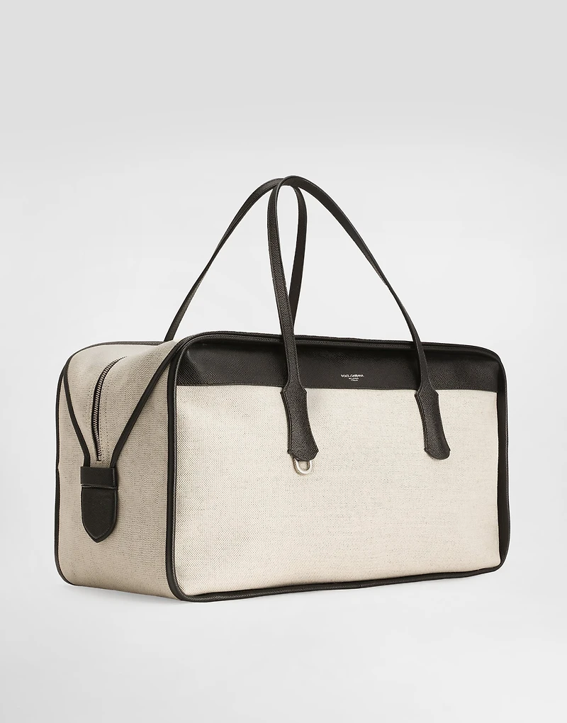 Salt&pepper calfskin atene handbag