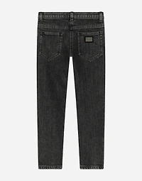 stretch denim jeans