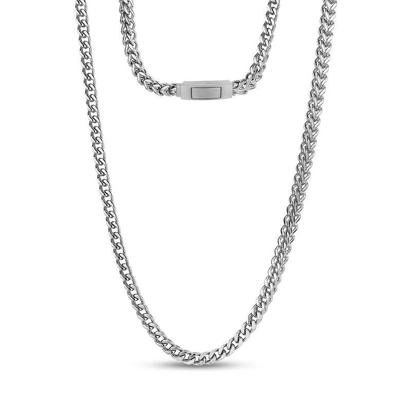 Stainless Steel 5mm Franco Chain - 22