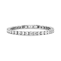 Bracelet Tennis de 5mm avec Zircon Cubique en Acier Inoxidable - 7.5
