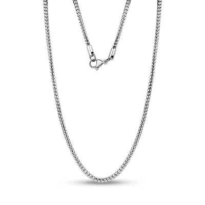 Chaîne Pyramidale 3mm en Acier Inoxydable - 18