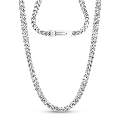 Stainless Steel 6mm Franco Chain - 24
