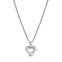 Pendentif Coeur Audacieux et Magnifique en Acier Inoxydable - 17