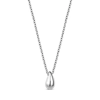 Collier avec Pendentif Larme en Acier Inoxidable - 17