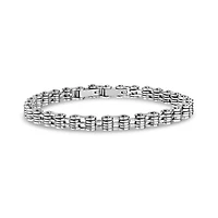 Bracelet à Maillons de Vélo 6mm en Acier Inoxydable - 8.5