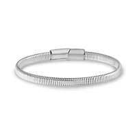 Bracelet Tubogas de 7mm en Acier Inoxydable - 8.5
