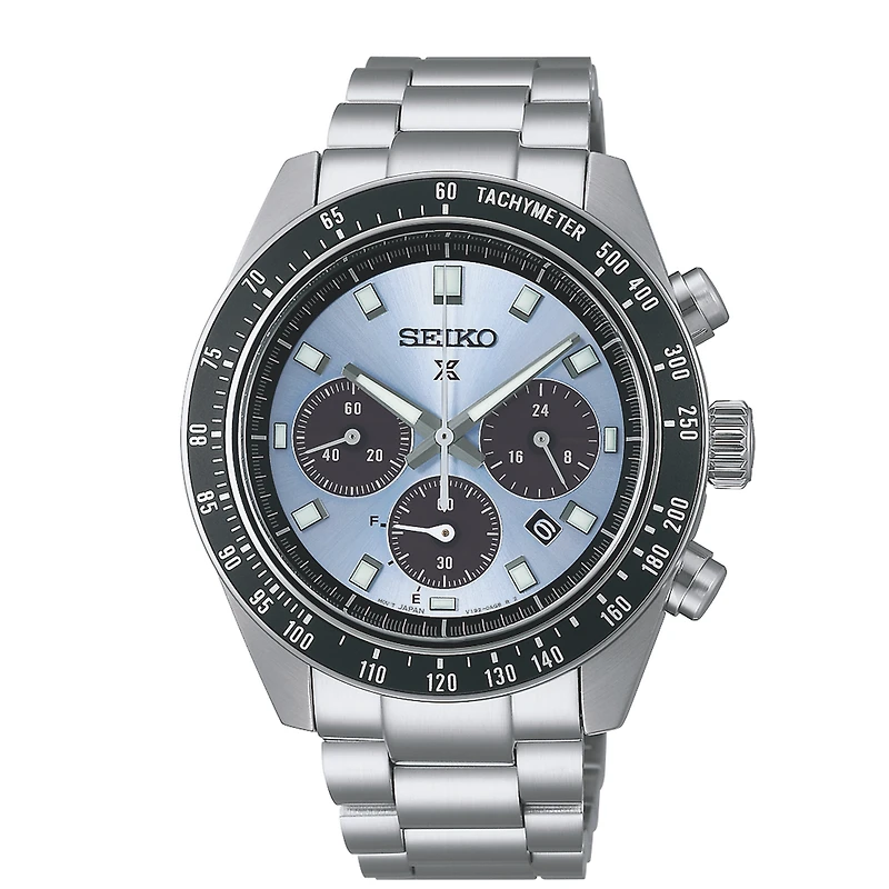 Seiko Watch SSC935 with Stainless Steel Bracelet and Case - 41.4mm | Doucet Latendresse