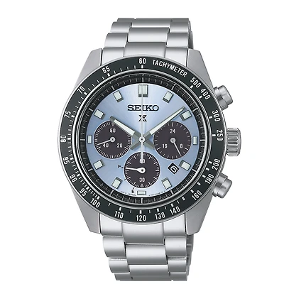 Seiko Watch SSC935 with Stainless Steel Bracelet and Case - 41.4mm | Doucet Latendresse