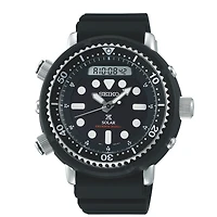Seiko Watch SNJ025 with Plastic Bracelet and Stainless Steel Case - 47.8mm | Doucet Latendresse