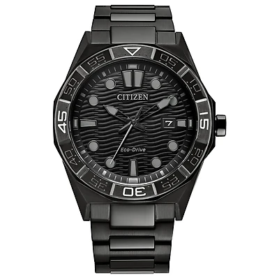 Montre Citizen Eco-Drive Brycen avec Bracelet et Boitier en Acier Inoxydable - 42mm | Doucet Latendresse