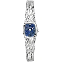 Montre Bulova Goddess of Time Sodalite avec Bracelet et Boitier en Acier Inoxydable - 17mm | Doucet Latendresse