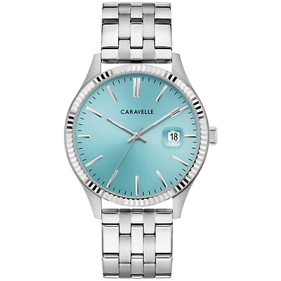 Montre Caravelle Dress avec Bracelet et Boitier en Acier Inoxydable - 41mm | Doucet Latendresse