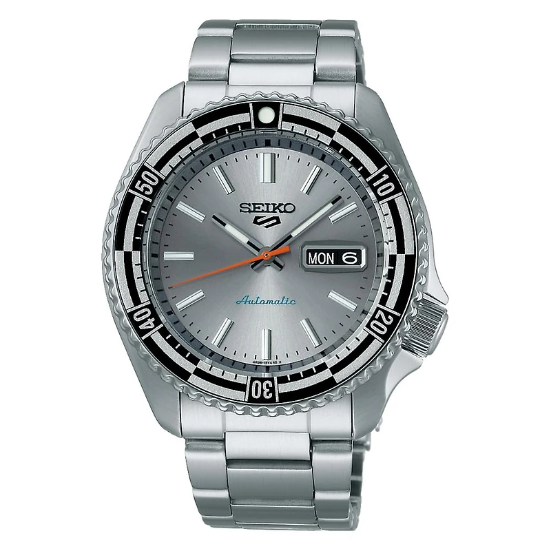 Seiko Watch SRPK09 with Stainless Steel Bracelet and Case - 42.5mm | Doucet Latendresse