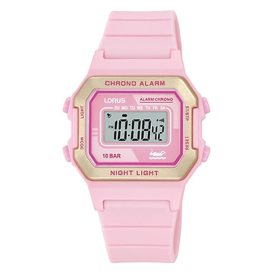 Lorus R2325QX9 Children's Watch with Plastic Case and Silicone Strap - 31mm | Doucet Latendresse