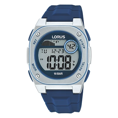 Montre Lorus R2333QX9 pour Enfant avec Boitier en Plastique et Bracelet en Silicone - 38mm | Doucet Latendresse