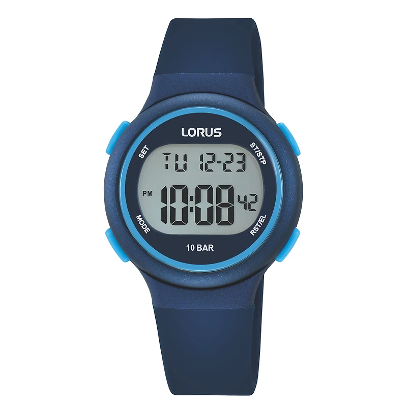 Montre Lorus R2337QX9 pour Enfant avec Boitier en Plastique et Bracelet en Silicone - 32mm | Doucet Latendresse