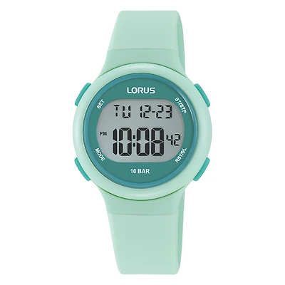 Montre Lorus R2343QX9 pour Enfant avec Boitier en Plastique et Bracelet en Silicone - 32mm | Doucet Latendresse